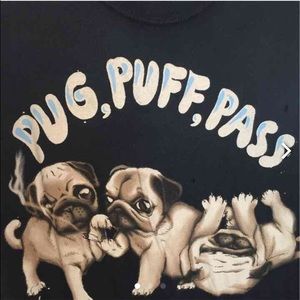 Pug Puff Pass Unif Muscle Tee