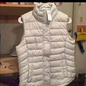 Adorable, cozy, puffy vest by Gap!