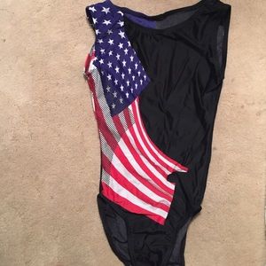 American flag leo