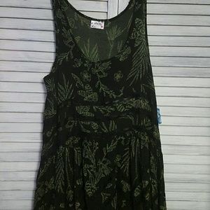 NWT- Free People voile and lace trapeze slip