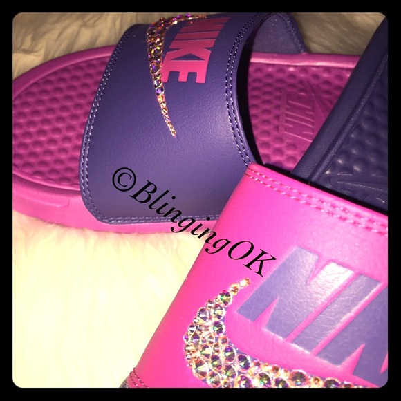 Custom Nike slides