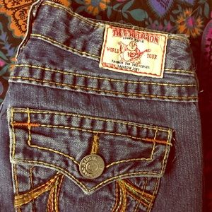 True Religion Rainbow Joey Jeans