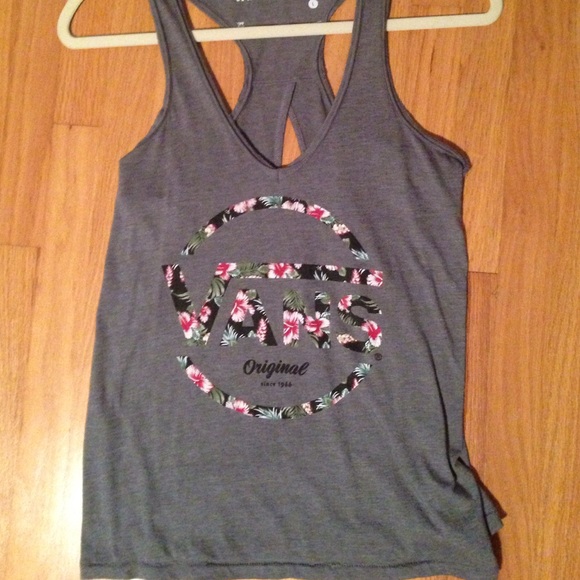 Vans Floral Tank Top (NWOT)