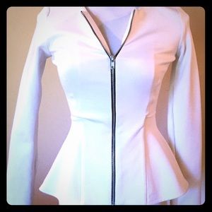 TOPSHOP peplum jacket