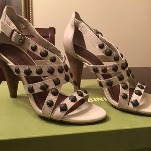 Gianni Bini high heel leather sandals