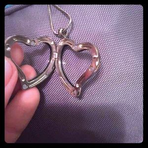 Heart shaped locket for floating charms
