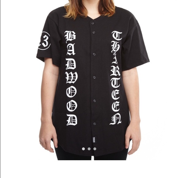 Badwood button down jersey
