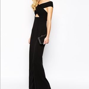 Solace London Cara off shoulder maxi dress