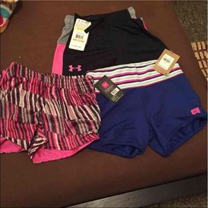 Lot of 3 youth athletic shorts