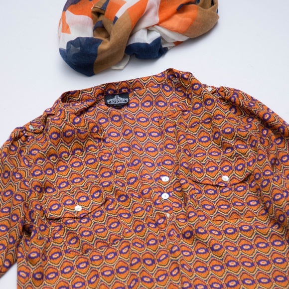 ♈️SOLD💄👒Colorful boho top💞💐🍂 - Picture 2 of 3