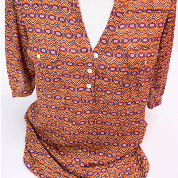 ♈️SOLD💄👒Colorful boho top💞💐🍂 - Picture 3 of 3