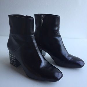 Zara studded booties