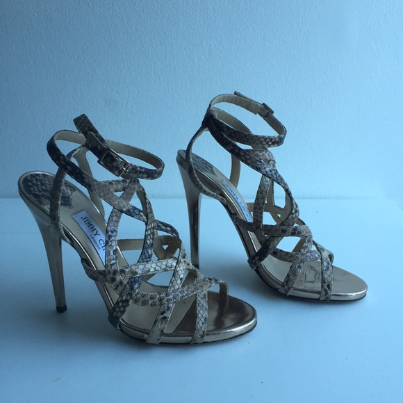 Jimmy Choo Python Heels - image 1