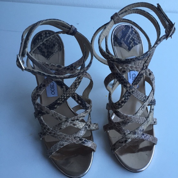 Jimmy Choo Python Heels - image 2