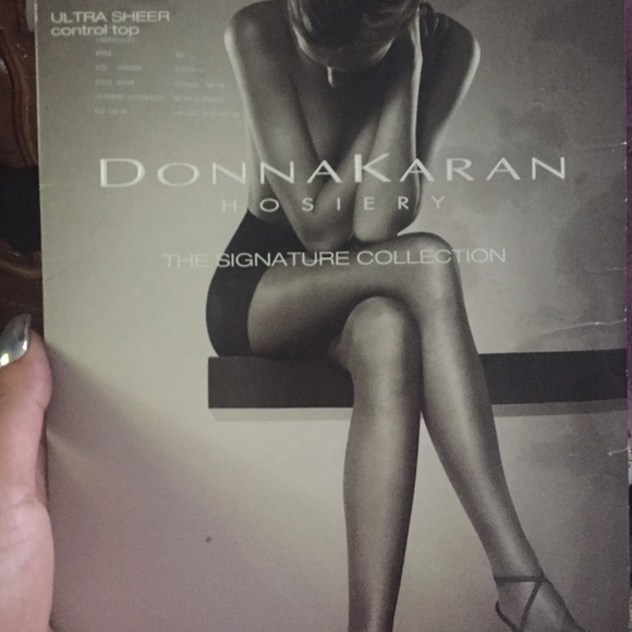 Donna Karen ultra sheer tights never been used
