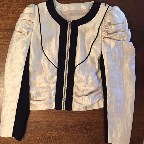 SALE! Statement Jacket in Blush and Black - Picture 1 of 3