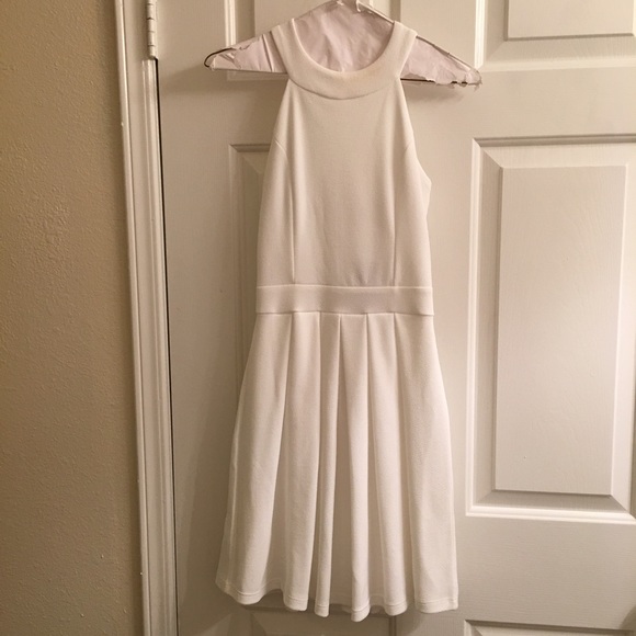 White Dress. Statement bow in back