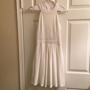 White Dress. Statement bow in back