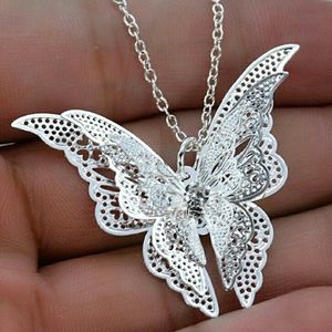 Sterling silver Butterfly necklace