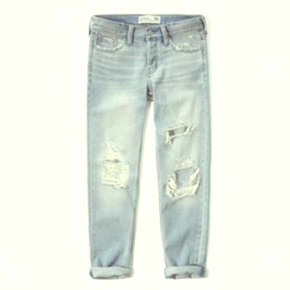 Abercrombie & Fitch boyfriend jeans 0R