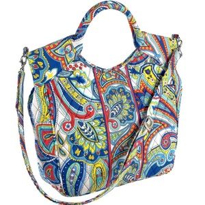 Vera Bradley Two-Way Tote in Marina Paisley