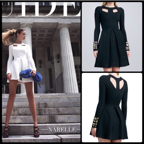 Alexis Dresses & Skirts - Narelle Structured Python-Texture Dress by Alexis