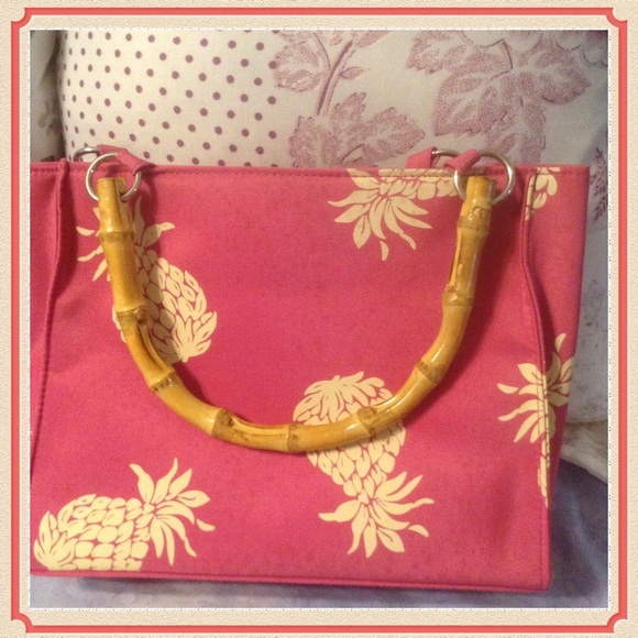 🍍🍍Bamboo Bag🌈GIFTED W Hawaiian Pack✅ - Picture 4 of 4