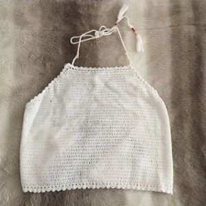 Crochet crop top 💋