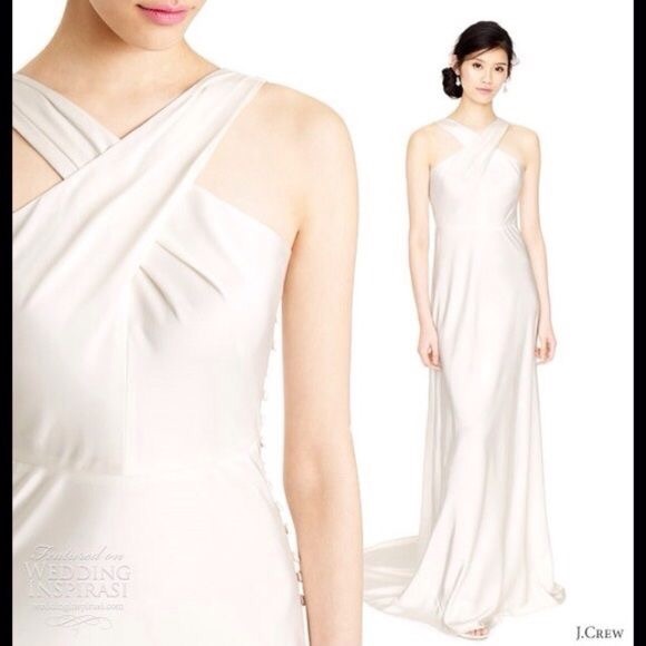 JCrew Sararose wedding gown size 14