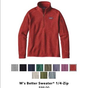 Patagonia better sweater pullover