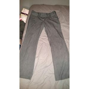 Gray dress pants