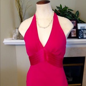 Lovely Hot Pink Express Halter Dress 💋🎀