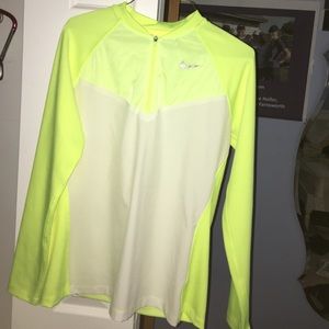 Nike quarter zip jacket large