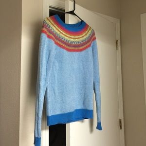 Multi colored sweater