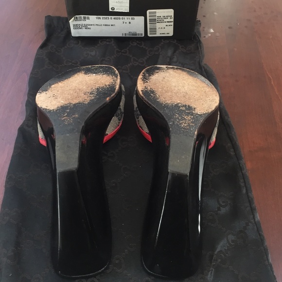 Gucci Wedges Size 7.5 - Picture 3 of 4