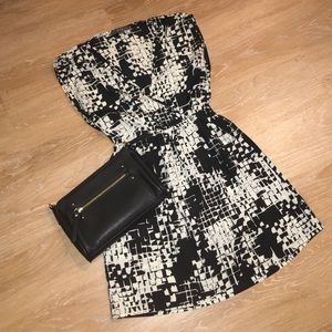 FOREVER 21 👗 Black & White Dress