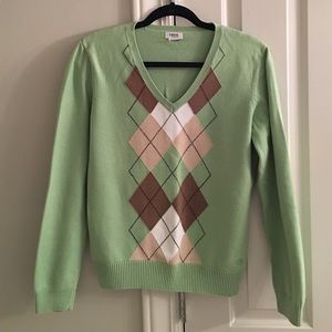 Izod Golf Classic argyle sweater - like a M