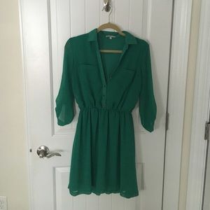 Charlotte Russe Green Dress