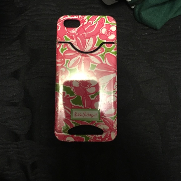 Lilly Pulitzer card holder iphone4 case