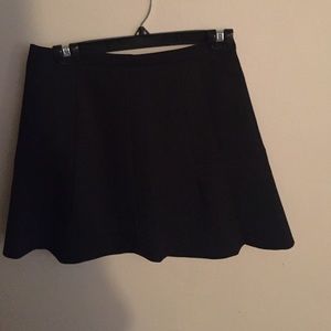 Jcrew black mini skirt