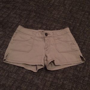 Tan shorts