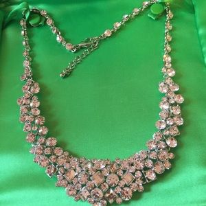 Crystal bridal necklace