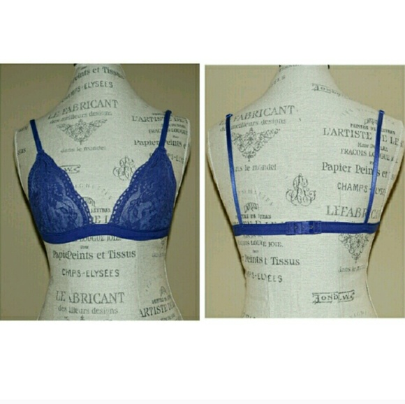 🔴Sexy lace bralette semi sheer mesh lined - Picture 4 of 5