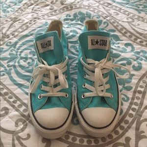 Turquoise Converses