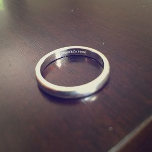 Tiffany platinum band