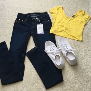 Dark Skinny Levi Jeggings