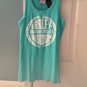 Lightly worn Harley Davidson tank