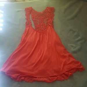 Ruffle Crochet Tank Top