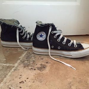 Denim converse