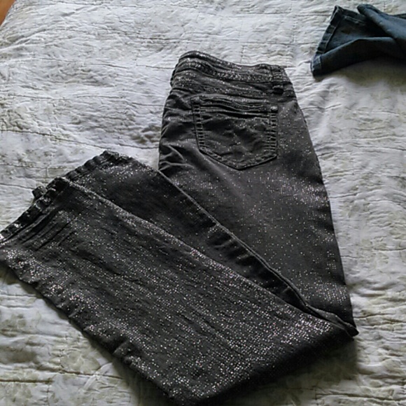 Sparkle/ bling Jeans/like new!
